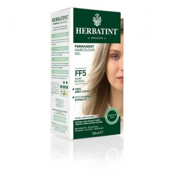 HERBATINT Permanentní barva na vlasy písková blond FF5