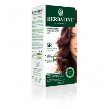 HERBATINT Permanentní barva na vlasy světle měděný kaštan 5R