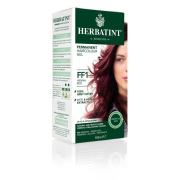 HERBATINT Permanentní barva na vlasy červená henna FF1