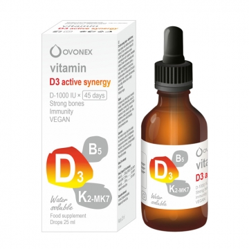 Vitamin D3 active synergy,...